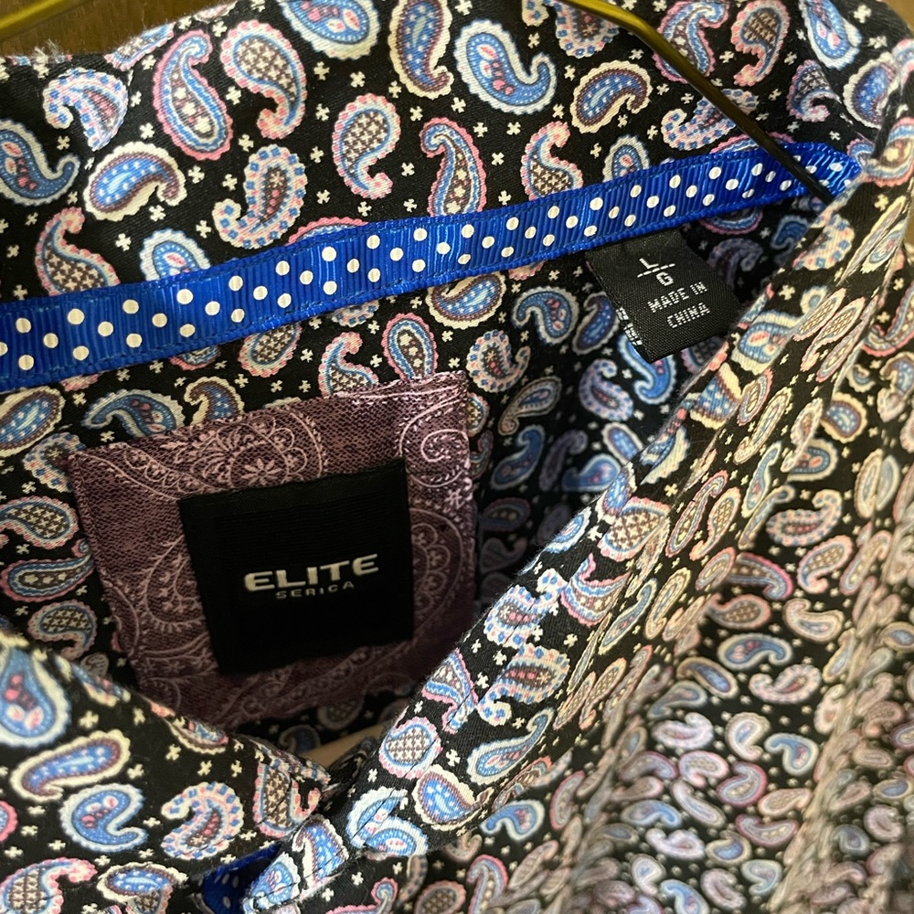 Elite Paisley Dress Shirt